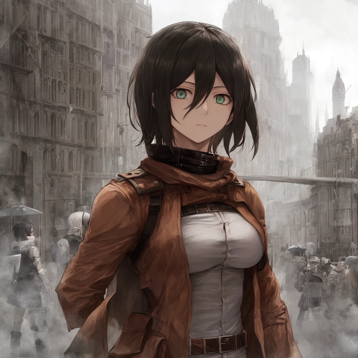 [Holara] Attack on Titan Mikasa Ackerman [Ilustración]